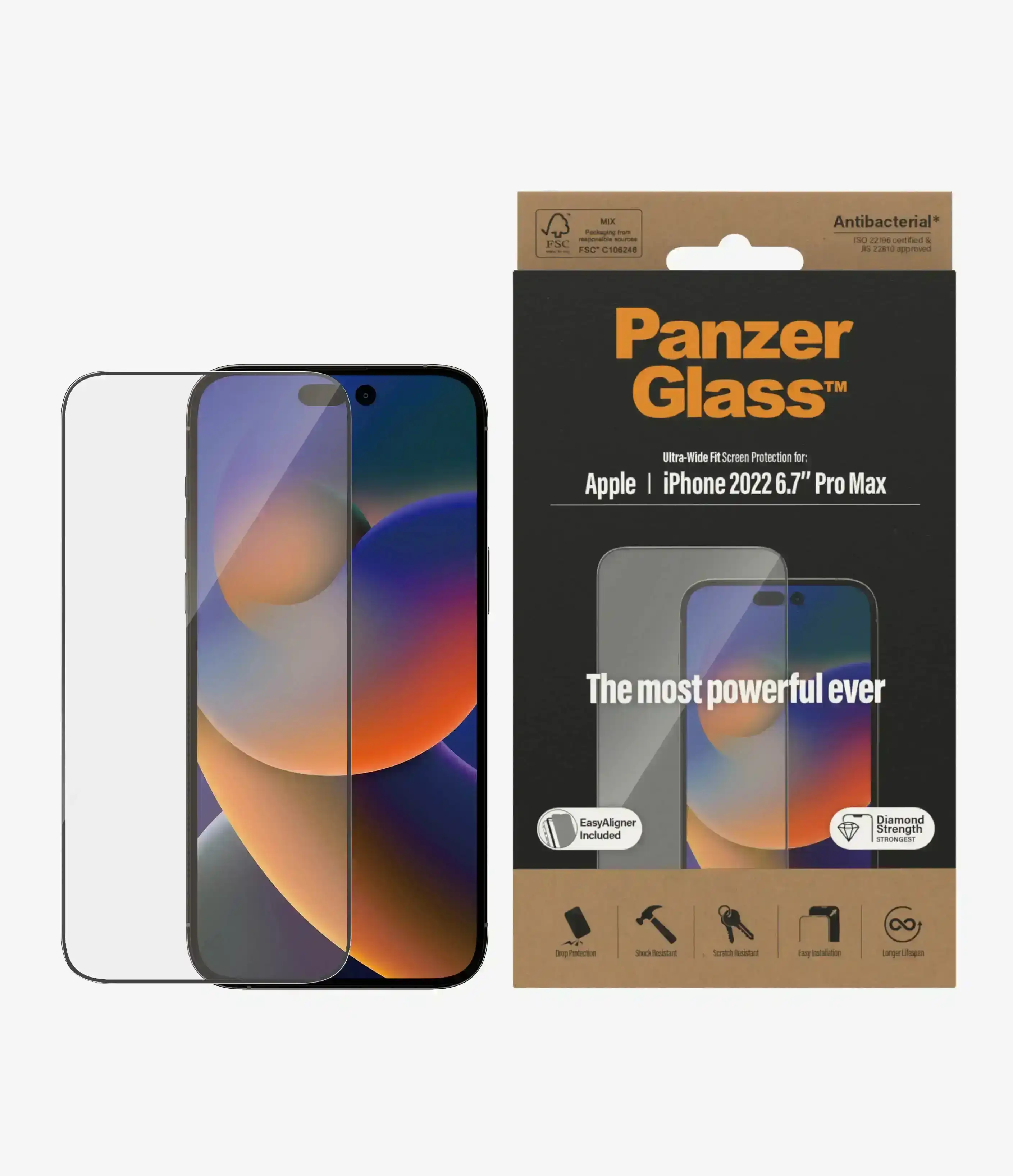 PanzerGlass Screen Protector For Apple iPhone 14 Pro Max