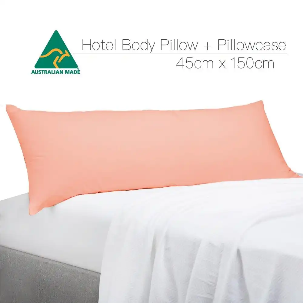 Light Pink Color Aus Made Full Long Body Pillow Body
