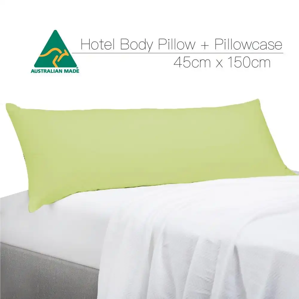 Pistachio Color Aus Made Full Long Body Pillow