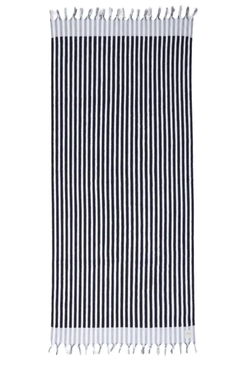Seafolly | Marina Stripe Towel (Navy)