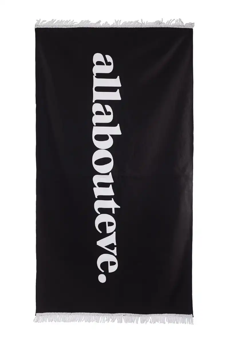 All About Eve | Beach Towel (Black)