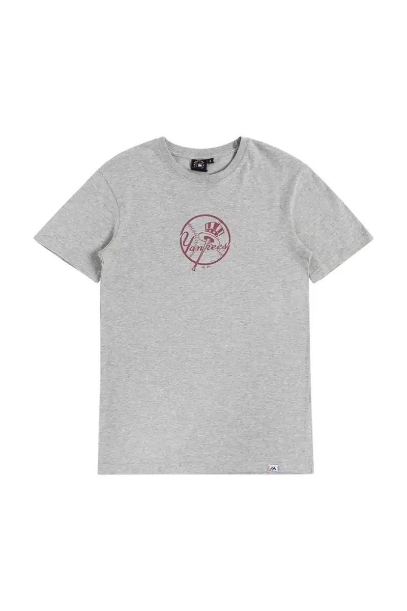 Majestic | Mens Mtr In Chmp Tee Yankees (Grey Marl)