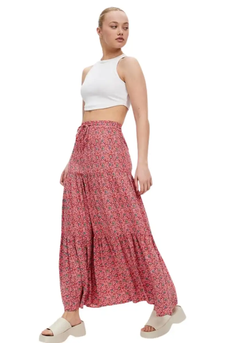 All About Eve | Womens Rosanna Floral Maxi Skirt (Floral)