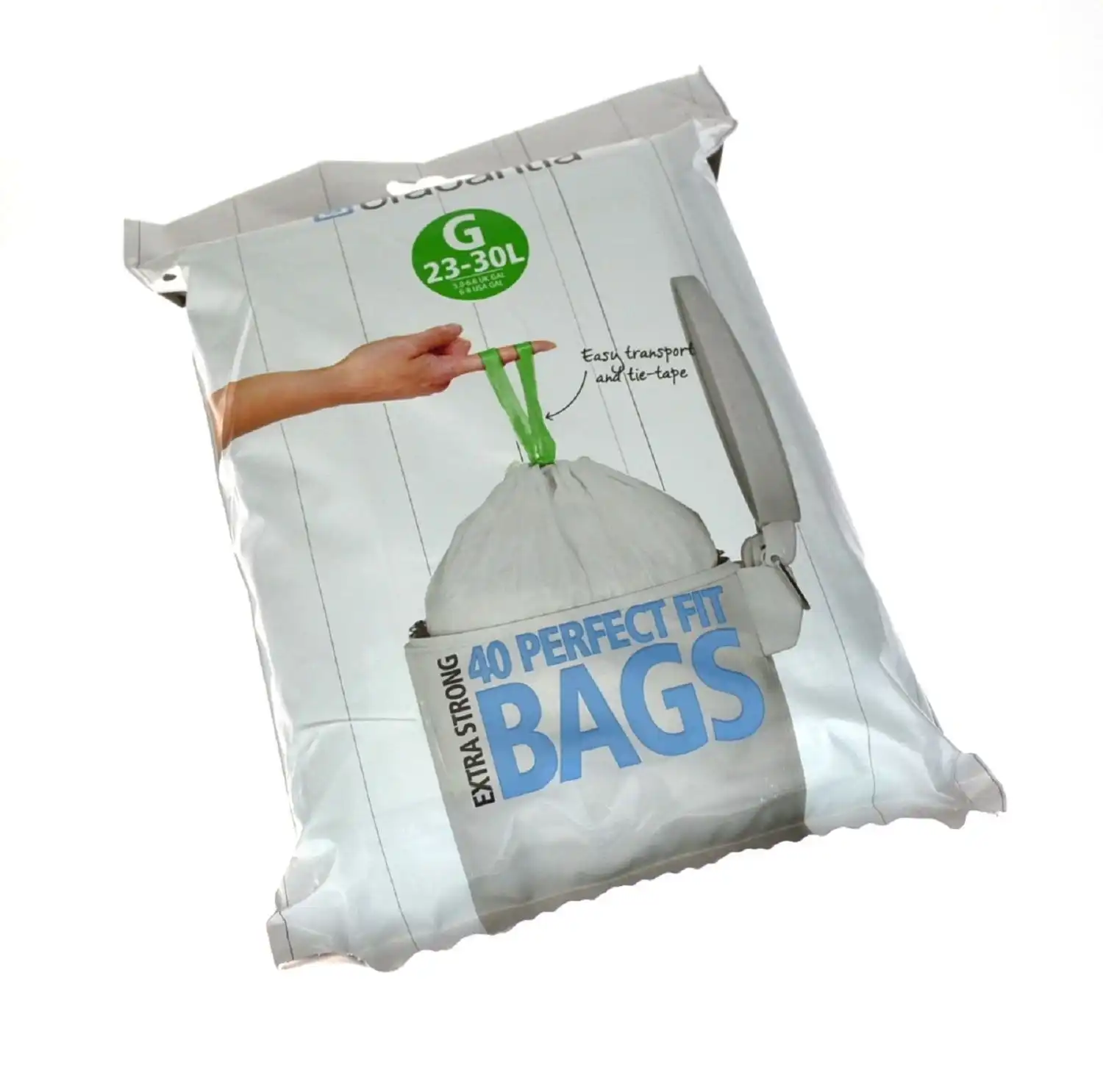 Brabantia Bin Liners G 23 30 Litre   40 Waste Bags