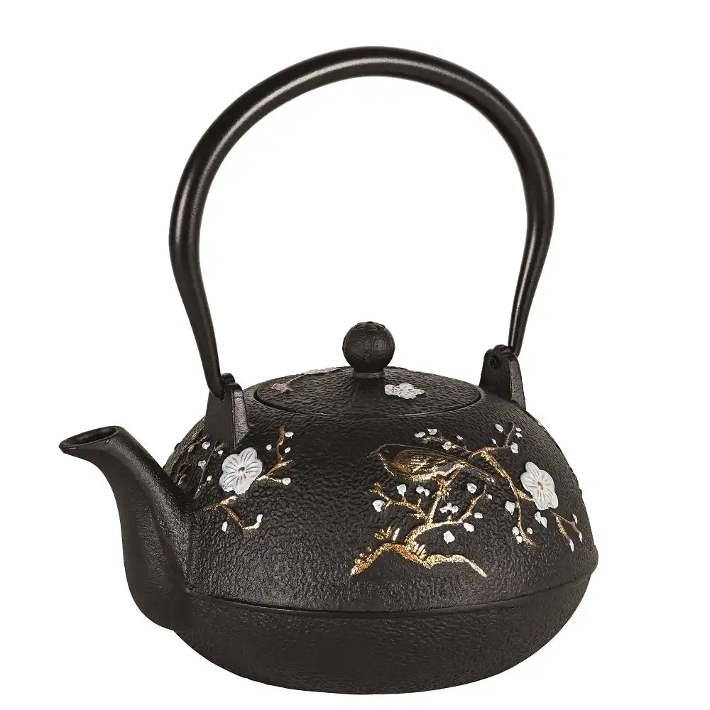 Avanti Cast Iron Teapot   Blossom 1.1l
