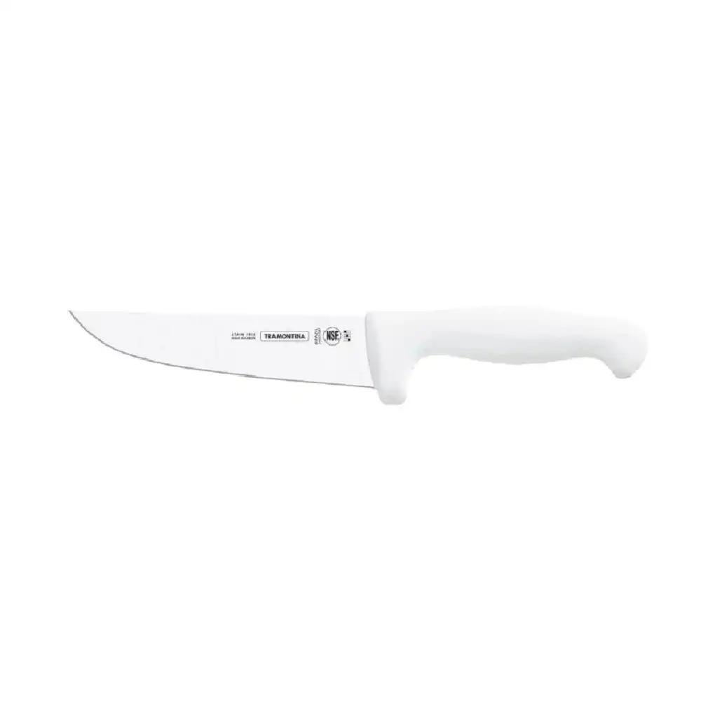 Tramontina PROFESSIONAL MASTER MEAT BUTCHERS KNIFE - WHITE - 25cm 10”