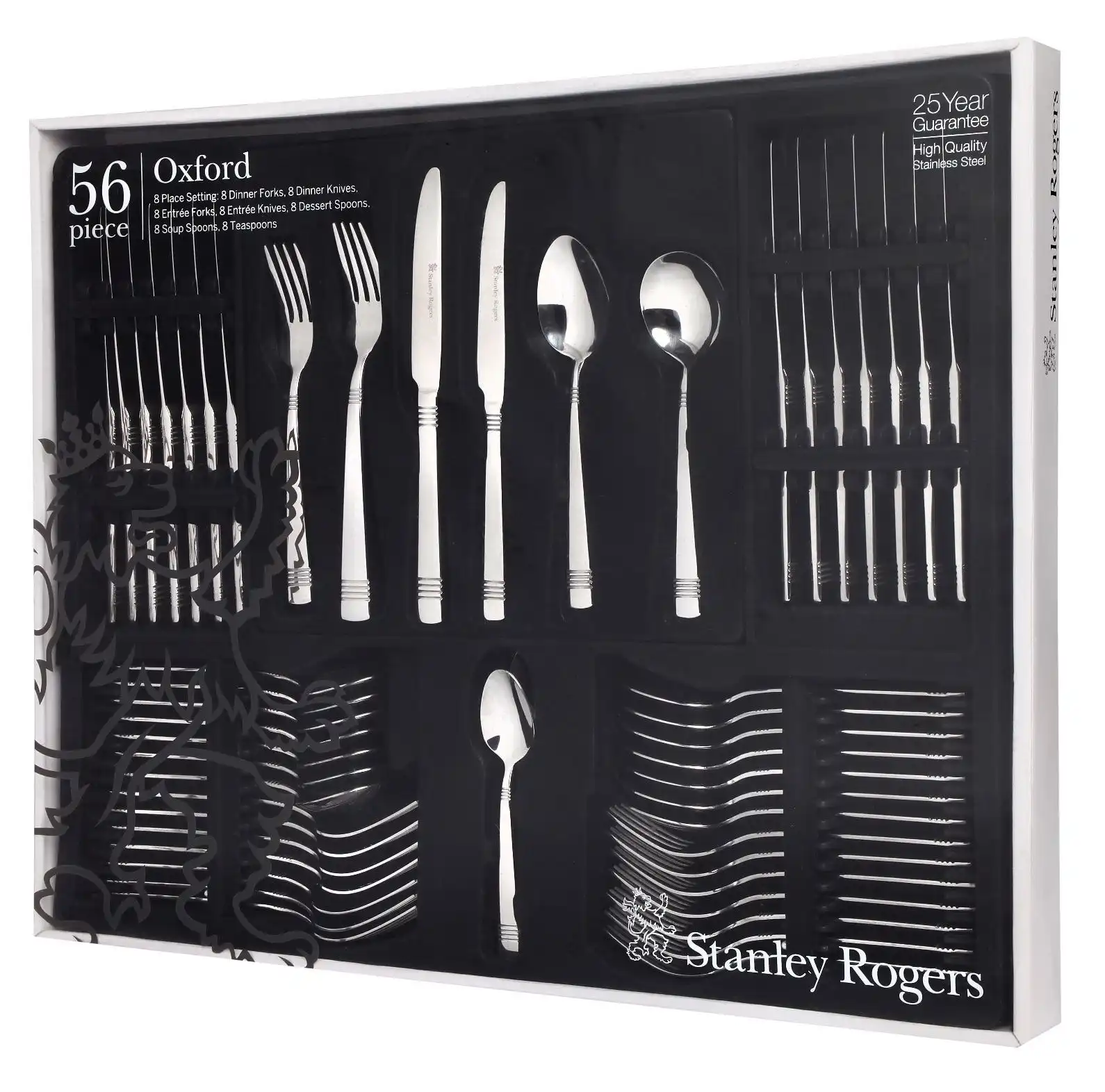 Stanley Rogers 56 Piece Oxford Cutlery Gift Boxed Set