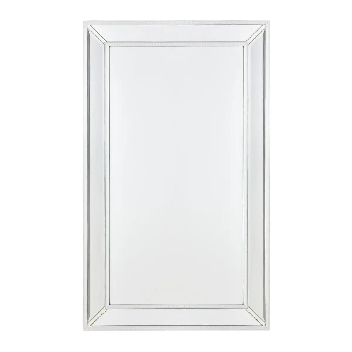 Zeta Wall Mirror - Medium White
