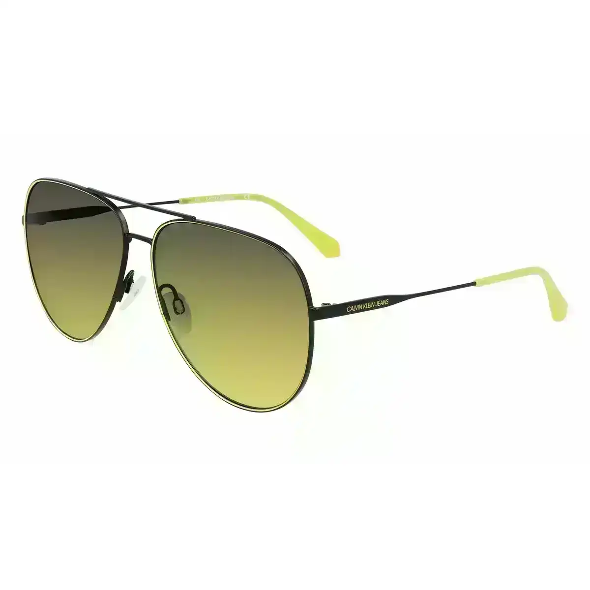 Calvin Klein Men's CKJ21214S Fashion-Forward Polarized Sunglasses in Black