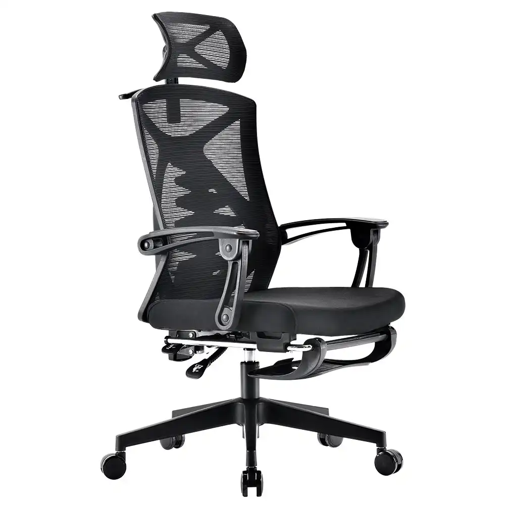 Furb M92 Ergonomic Office Chair Executive Gaming Chair Breathable Mesh Black