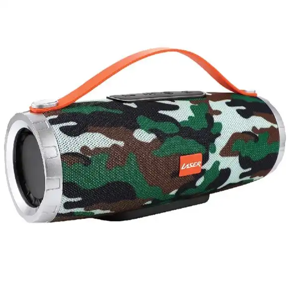 Wireless Bluetooth Speaker Portable Outdoor Rechargeable Stereo USB/AUX Camo