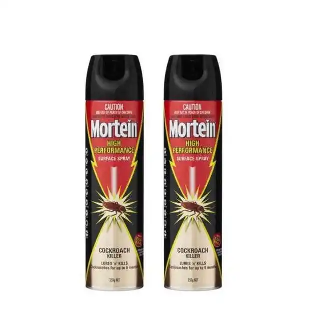 2 Pack Mortein Kill and Protect Surface Spray 350g