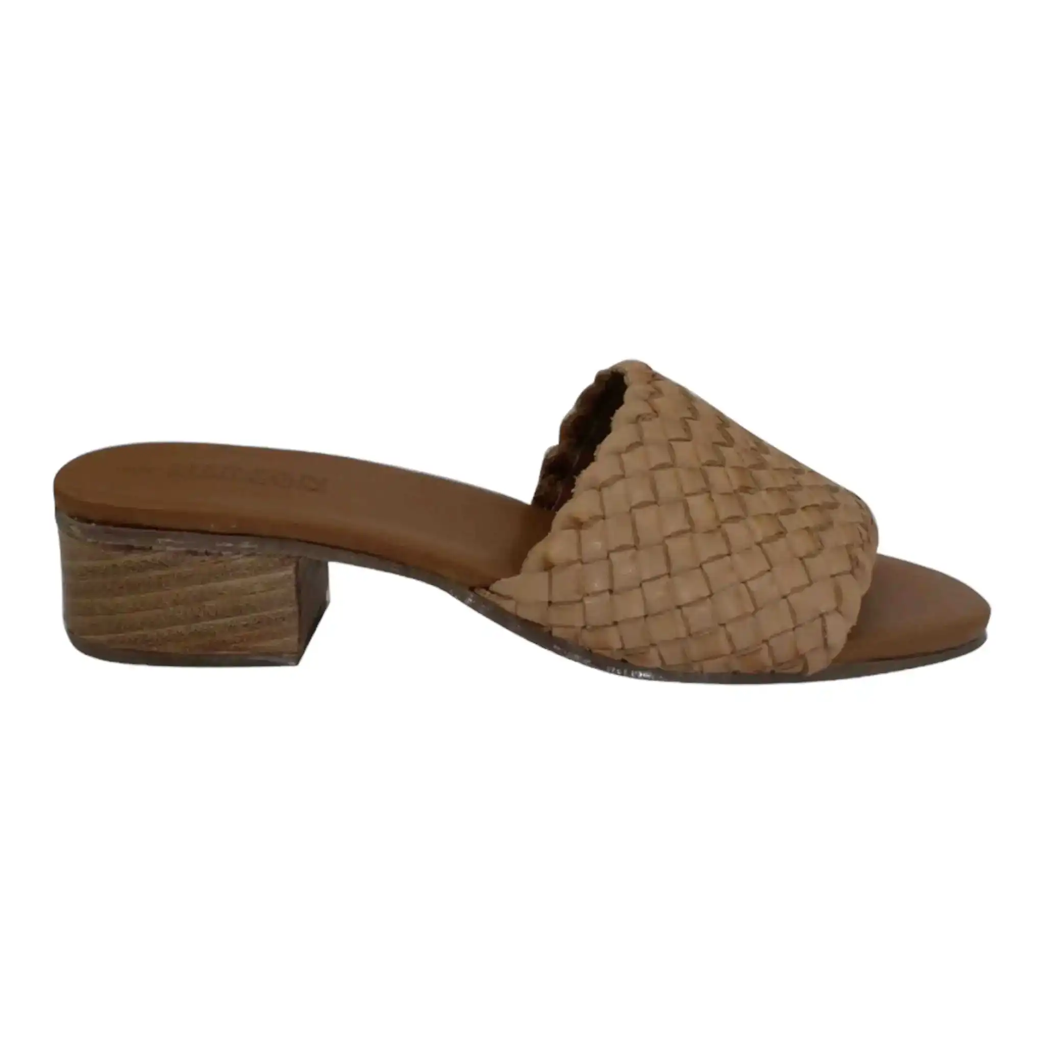 Roni Leather Sandals Natural