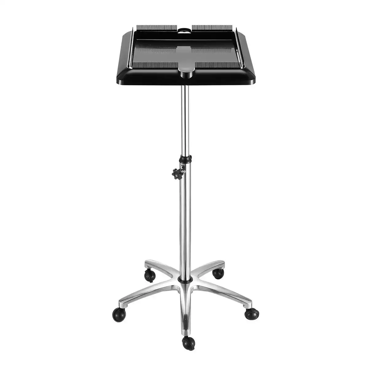 Ausway Hair Salon Trolley Hairdressing Storage Cart Beauty Tool Extension Colouring Tattoo Stand on Wheels Rolling Spa Organiser Adjustable