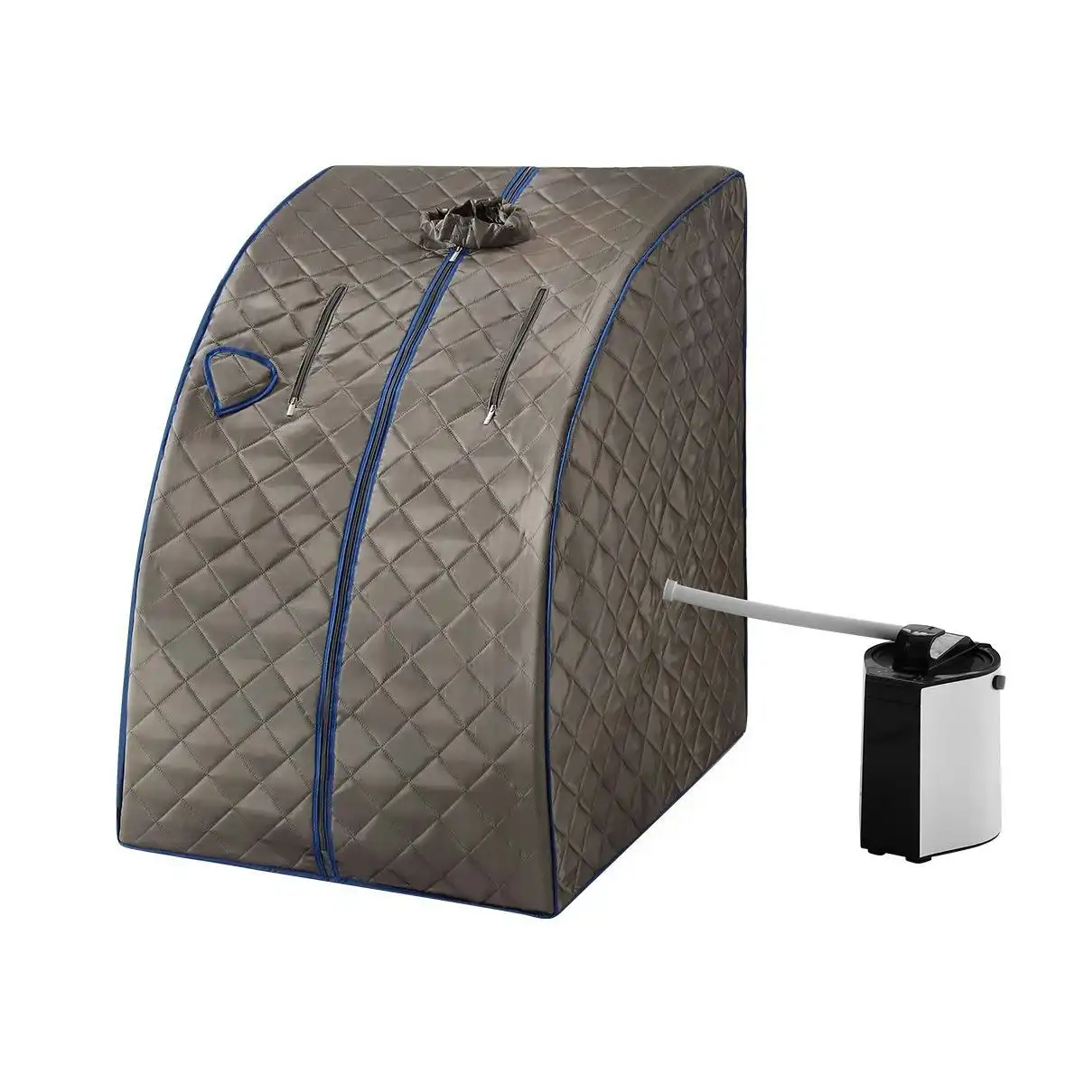 Maxkon Portable Steam Sauna Therapeutic Home Sauna Spa Kit with Steam Pot, Portable Chair & Remote Control