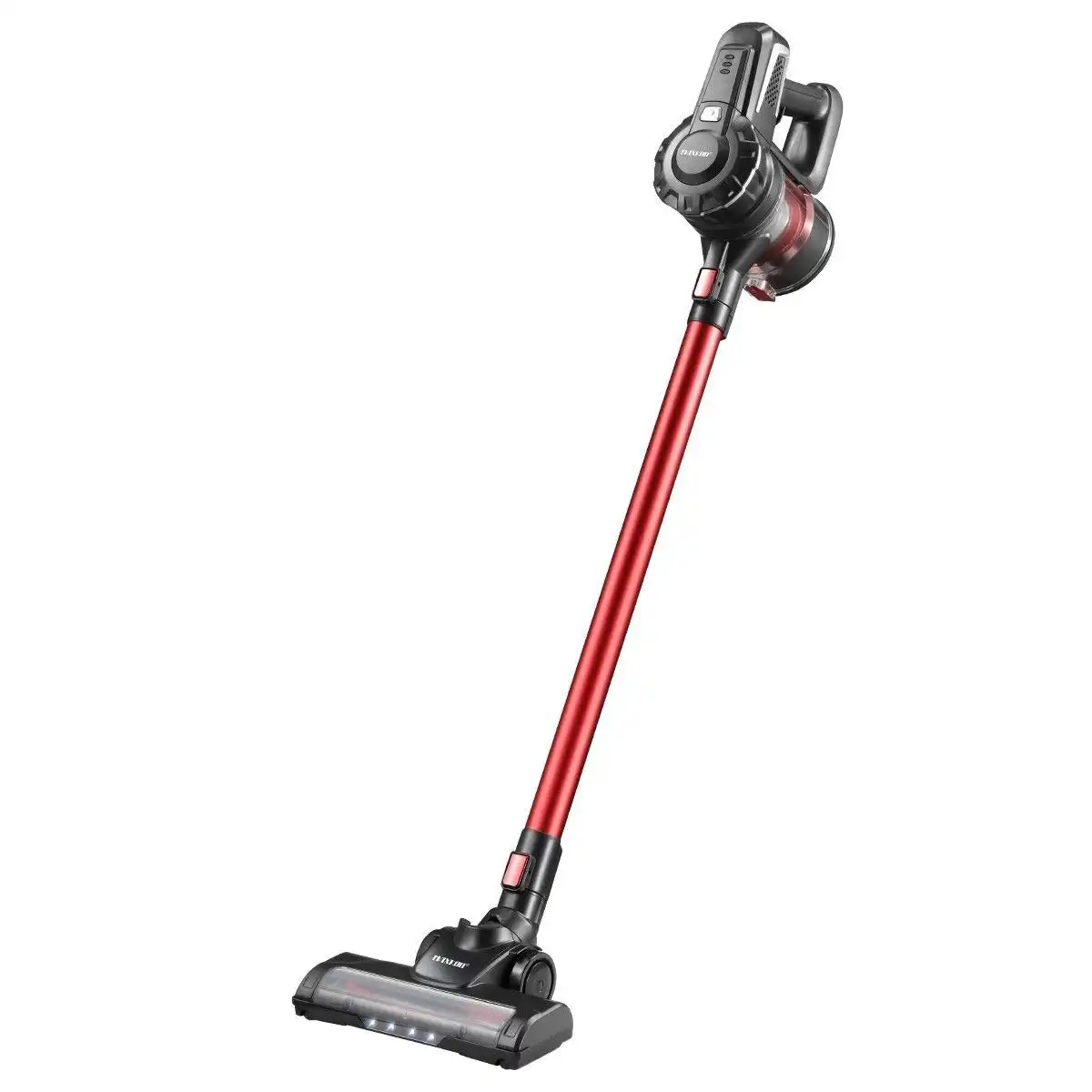 Maxkon 2-in-1 Cordless Vacuum Cleaner Stick Handheld Cleaning 2 Speed HEPA Filter 11kPa Red