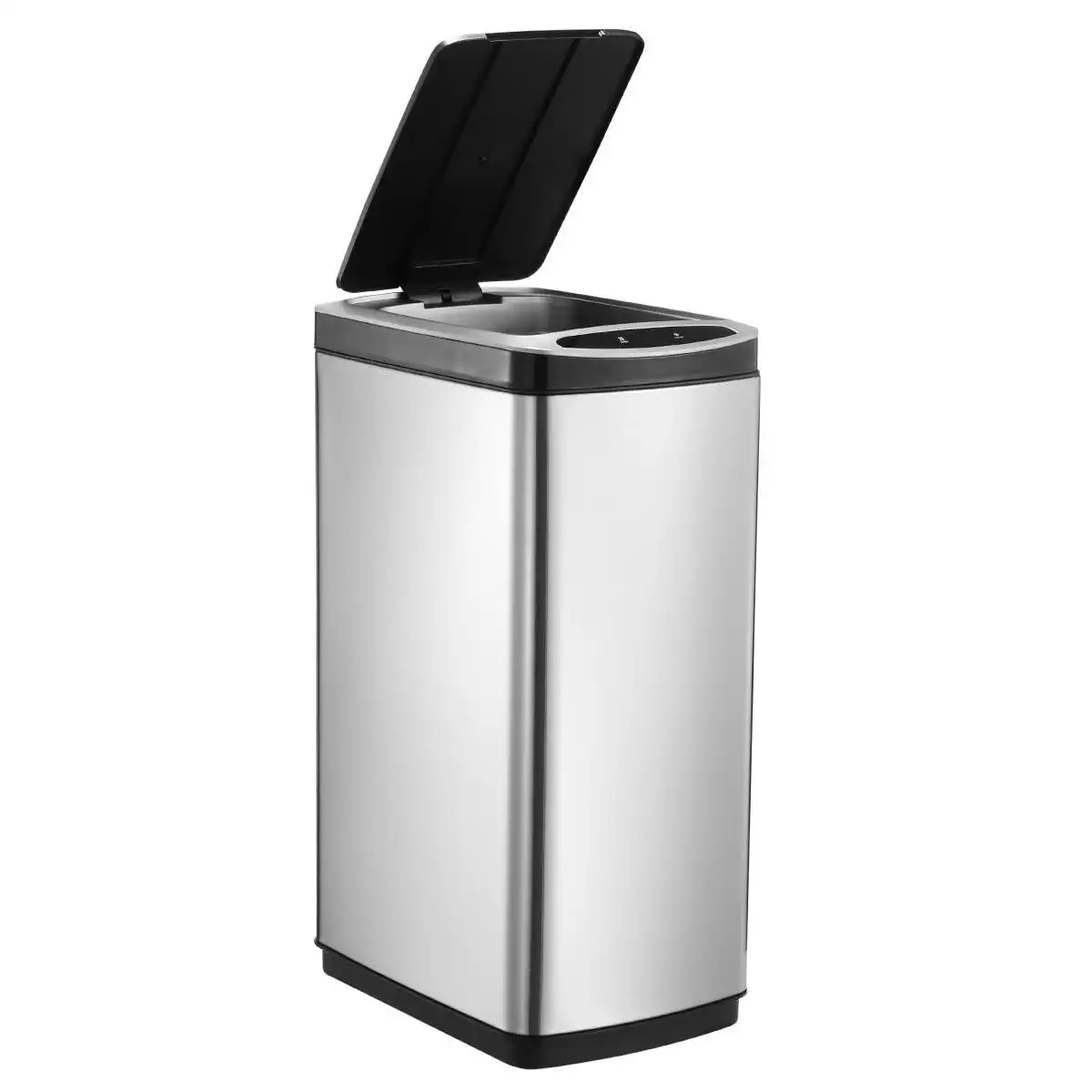 Maxkon 50L Smart Sensor Bin Kitchen Rubbish Recycling Bin Infrared Motion Sensor Trash Waste Bin