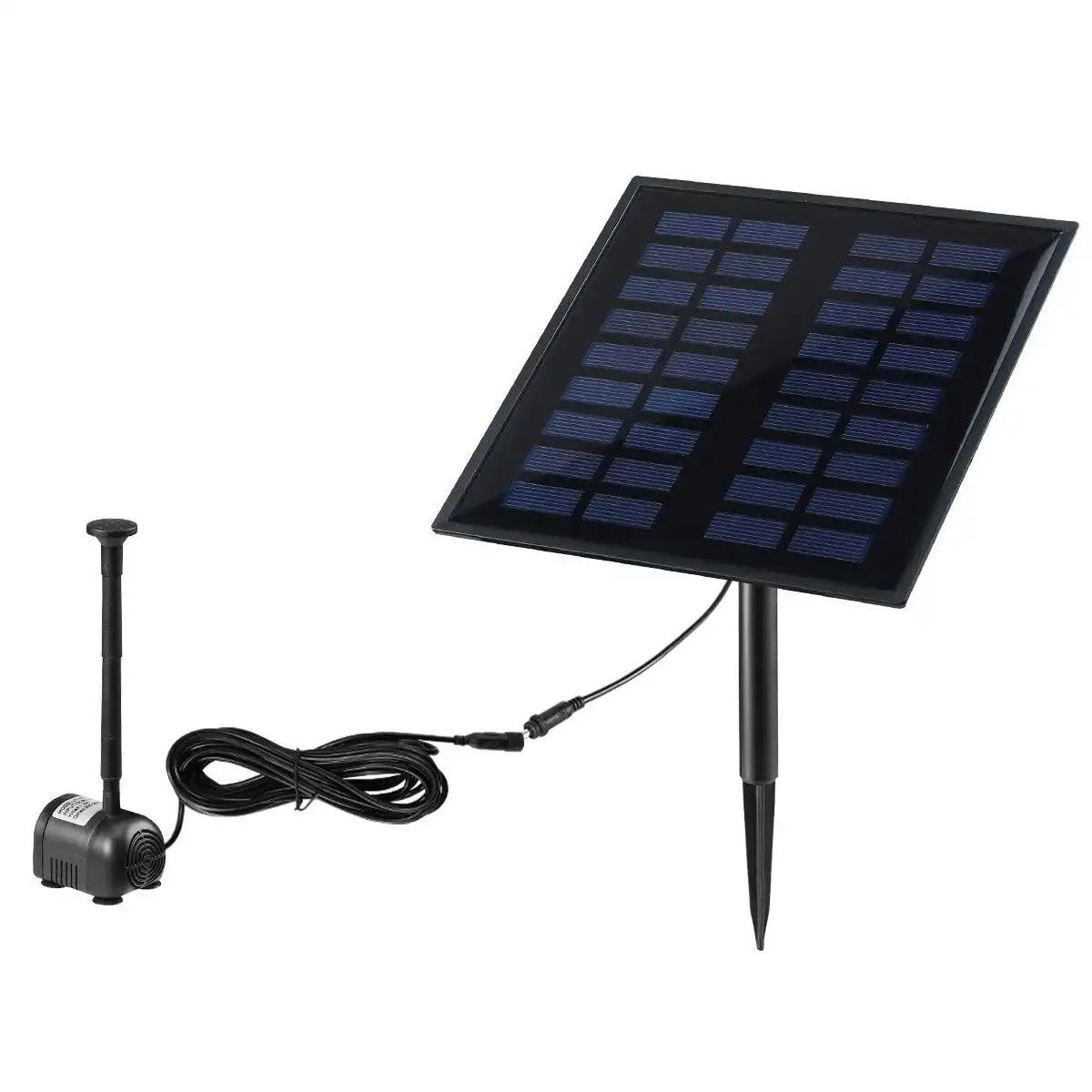 Ausway 5W Solar Powered Fountain Water Pump for Outdoor Garden Pond Pool