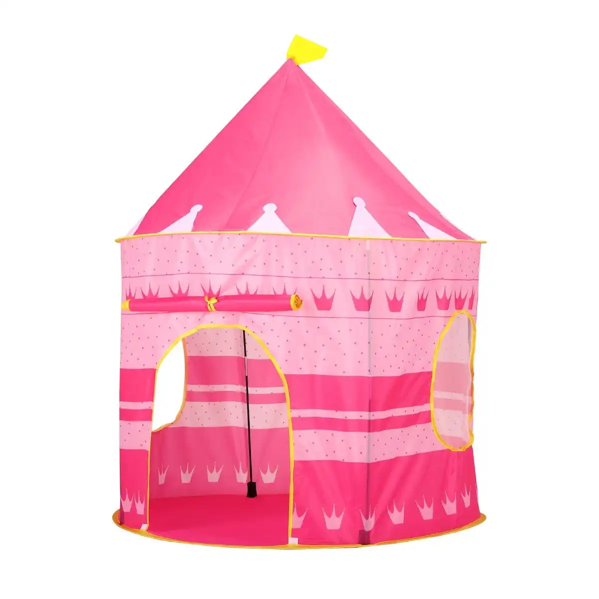 Ausway Kids Play Tent Princess Castle for Girls Children Play House Indoor Outdoor Game Pink