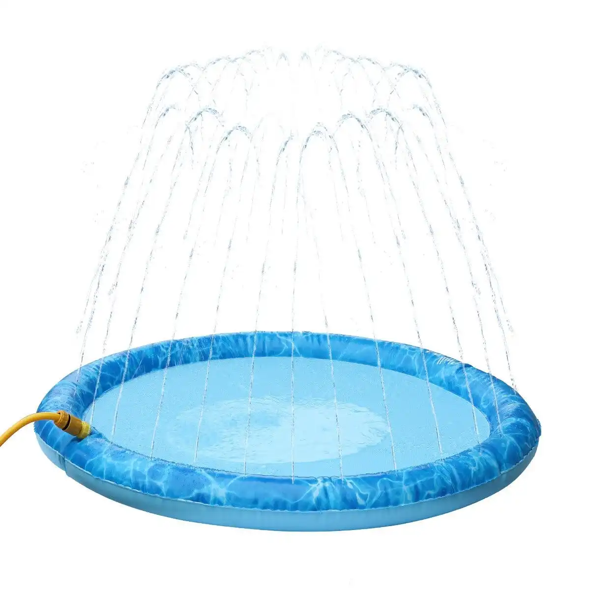 AFP  Pet Dog Sprinkler Splash Pad Mat Kids Outdoor Water Play Spray Pool Toy 100cm