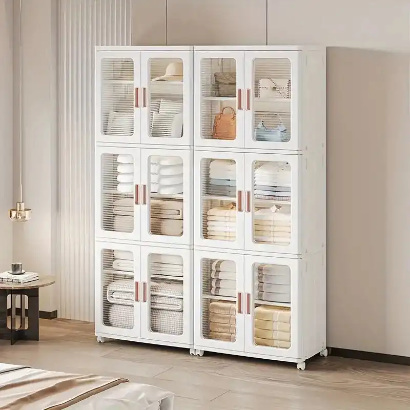 NNETM Stay organized on the move with this compact and efficient clothes wardrobe