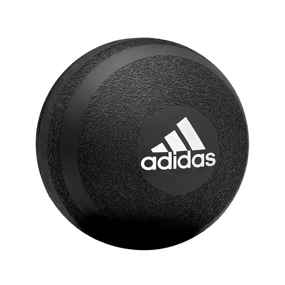 Adidas 8.3cm Massage Ball Fitness Relieve Gym/Exercise Yoga Workout Black/Black