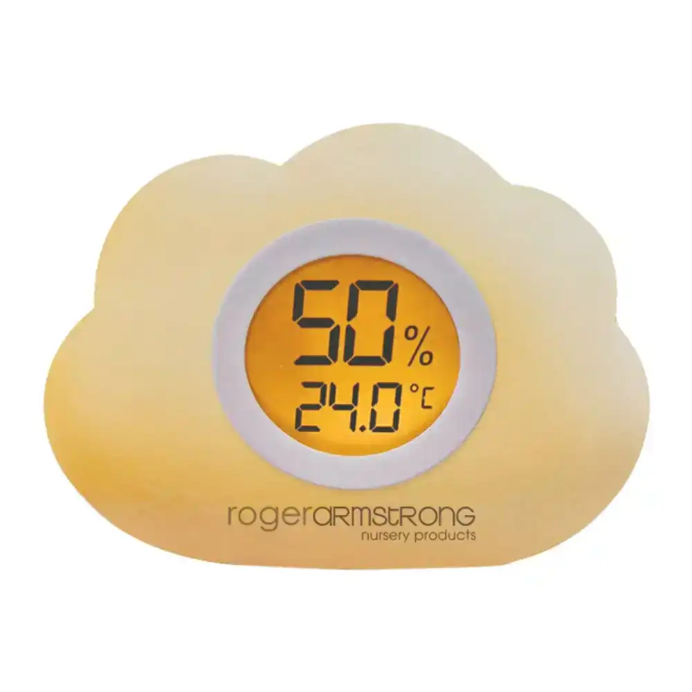Roger Armstrong 12cm Cloud Colour Changing Thermometer/Nightlight Kids/Light
