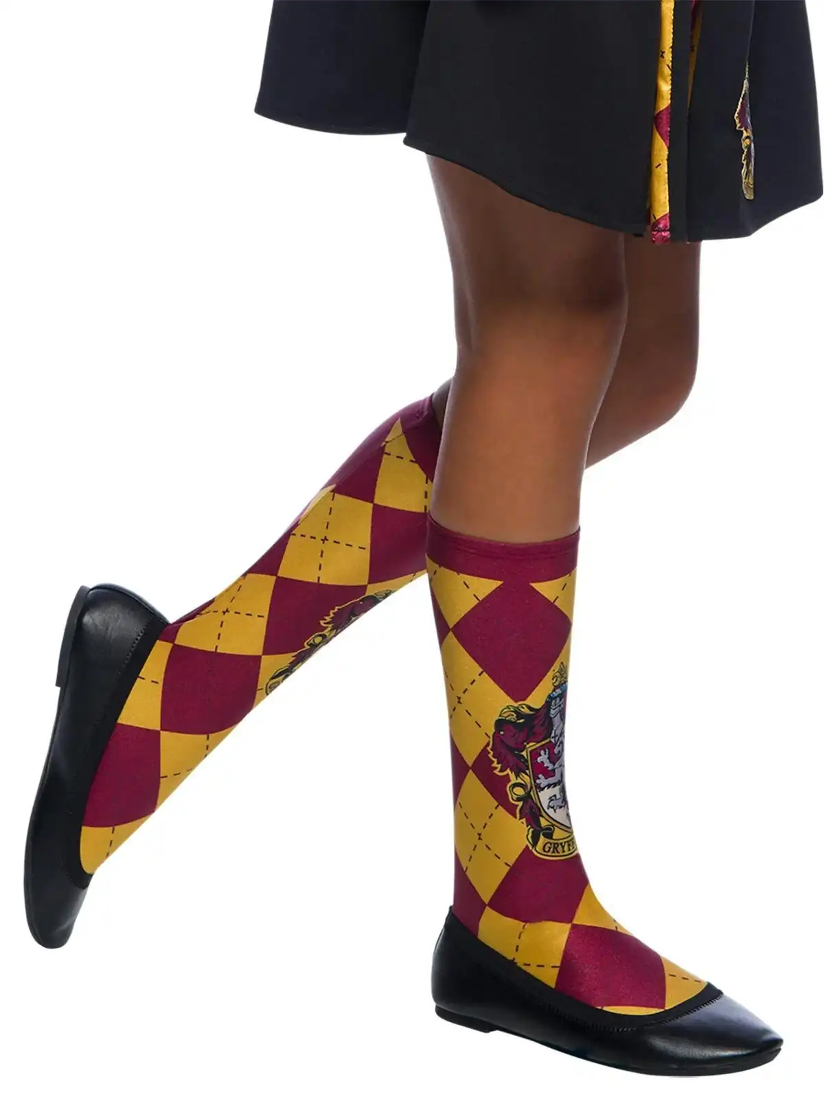 Harry Potter Gryffindor Knee High Socks Kids/Child Dress Up Party Costume 6-11