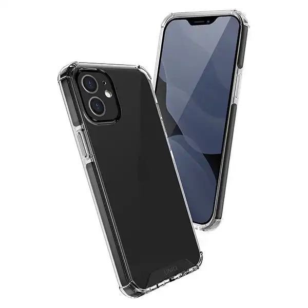 Uniq Combat Bumper Mobile Case Protection Cover For Apple iPhone 12 mini Black