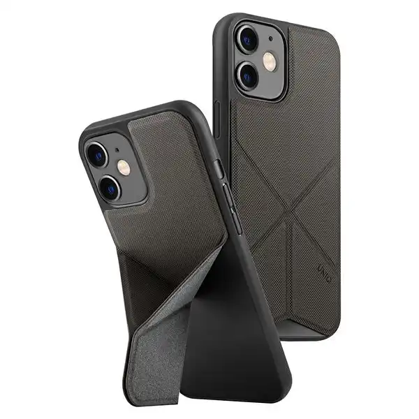 Uniq Transforma Bumper Protective Mobile Case Cover For iPhone 12 mini Grey