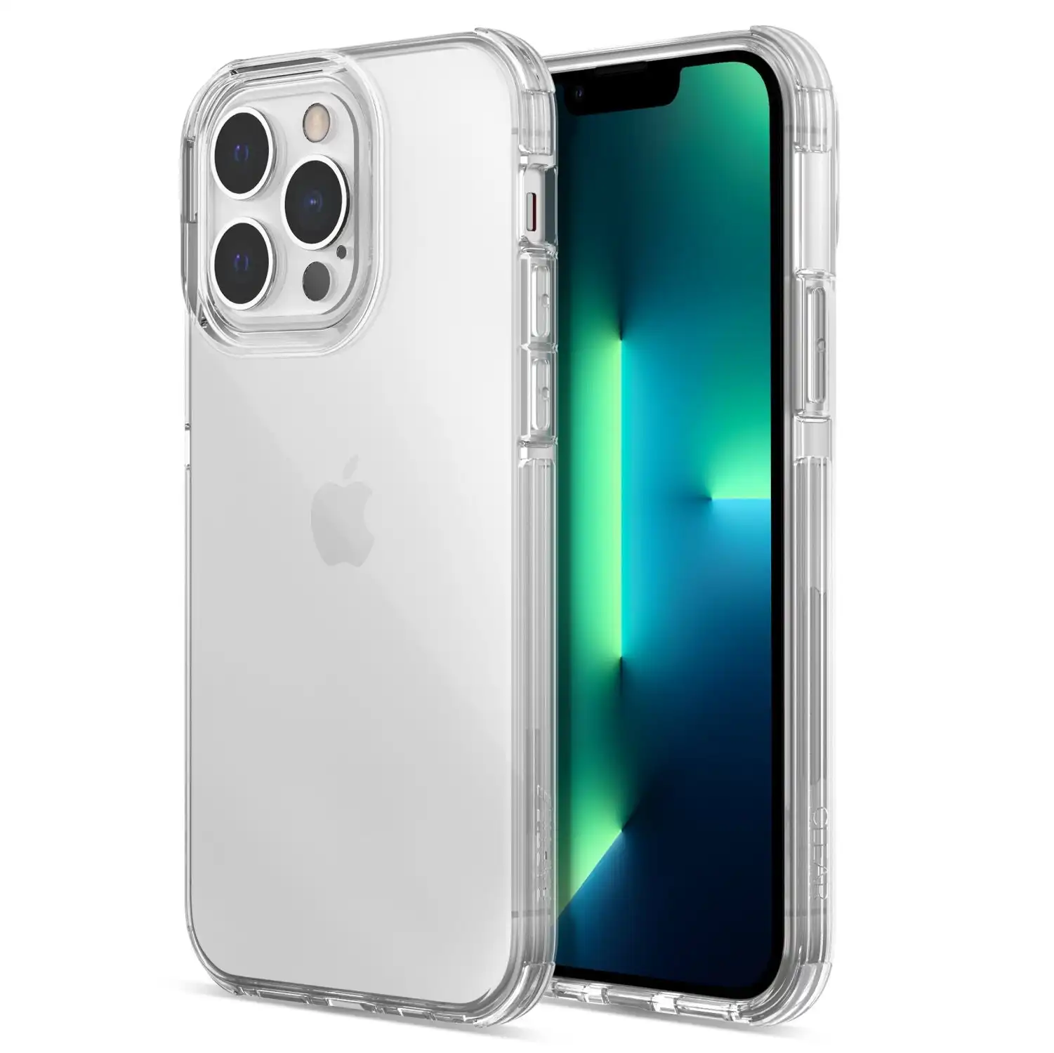 X-Doria Raptic Shockproof Slim Mobile Case/Cover For Apple iPhone 13 Pro Clear