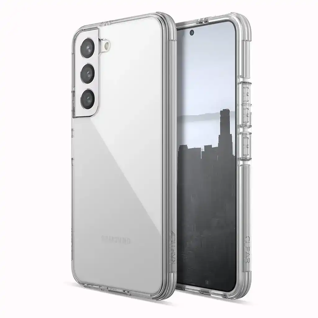 X-Doria Raptic Shockproof Mobile Phone Case/Cover For Samsung Galaxy S22 Clear