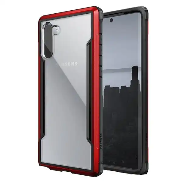X-Doria Defense Shield Drop Protection Case Cover For Samsung Galaxy Note 10 Red