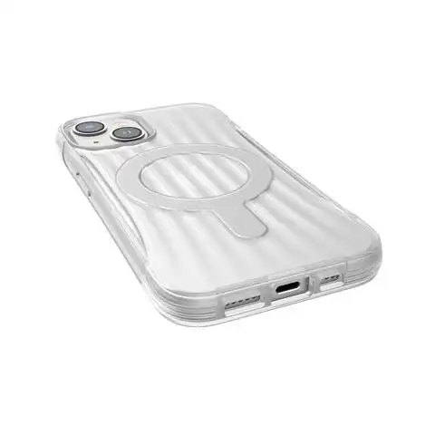 X-Doria Raptic Clutch MagSafe Drop Protection Case For Apple iPhone 14 Clear