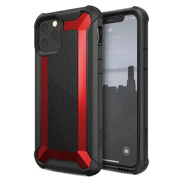 X-Doria Defense Tactical Shockproof Grippy Case/Cover For Apple iPhone 11 Pro RD