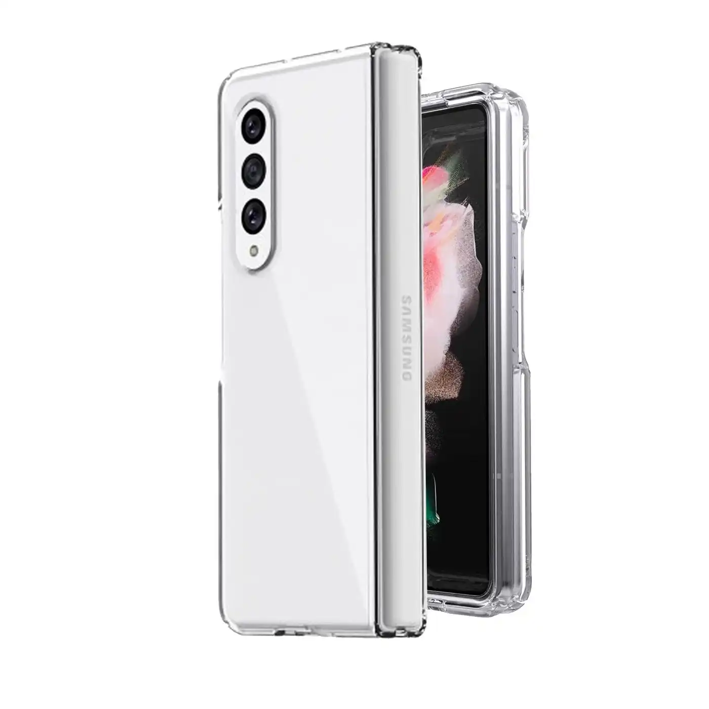 Urban Mobile Phone Cover Drop Protection Case For Samsung Galaxy Z Fold 4 Clear