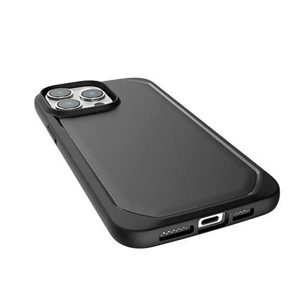 X-Doria Raptic Slim Phone Bumper Case Cover For Apple iPhone 14 Pro Max Black