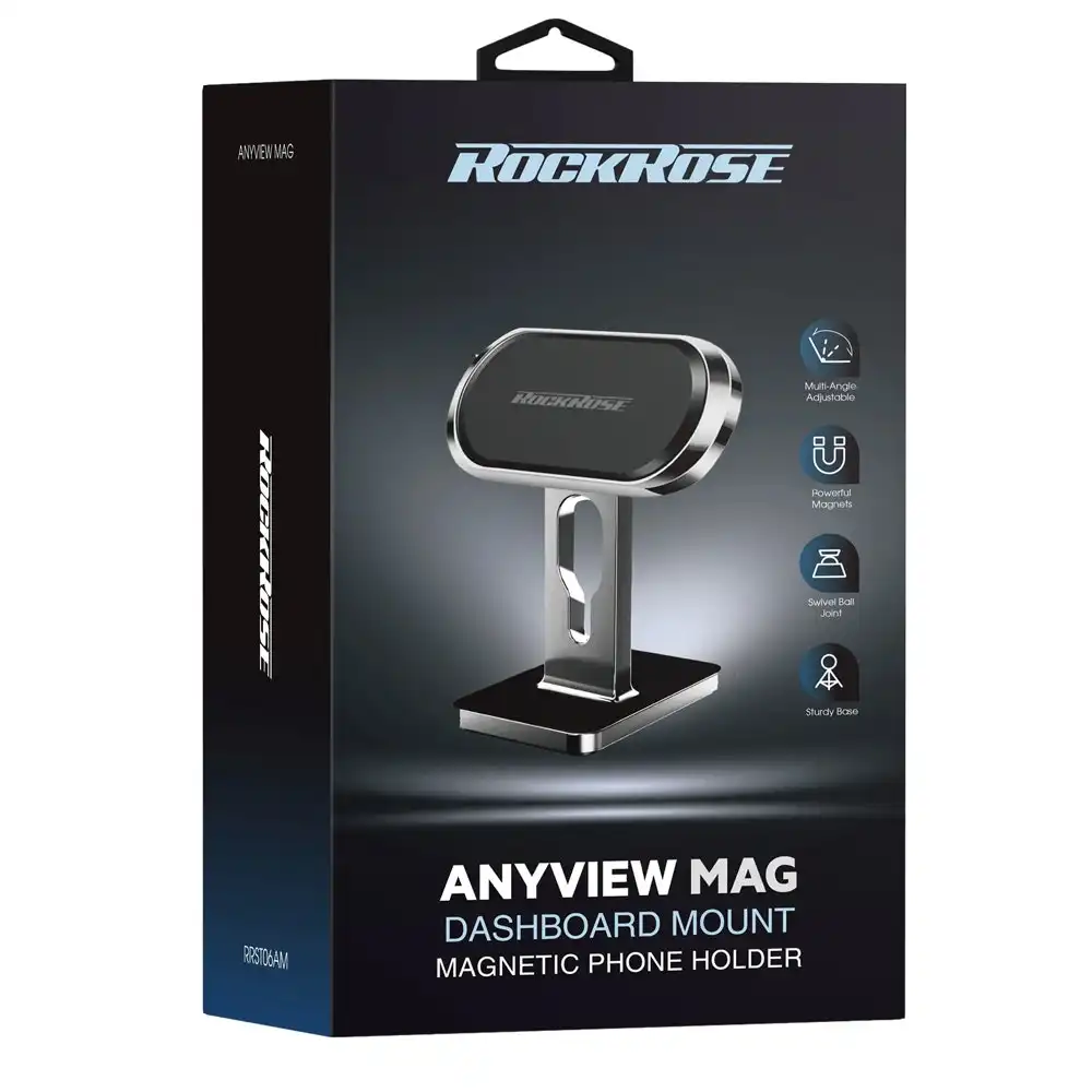 RockRose Anyview Mag Dashboard Mounted Magnetic Car/Vehicle Phone Holder/Mount