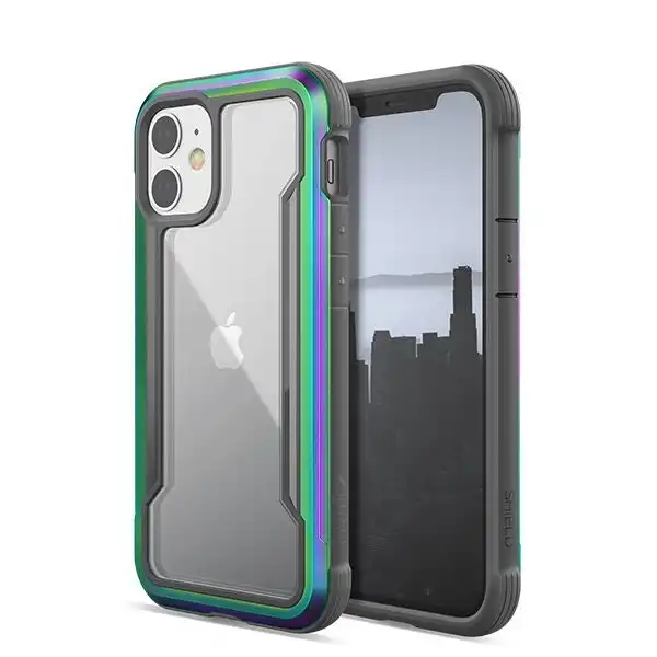 X-Doria Raptic Shield Protective Case/Cover For Apple iPhone 12 Mini Iridescent