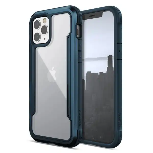 X-Doria Raptic Shield Protective Bumper Case/Cover For Apple iPhone 12/Pro Blue