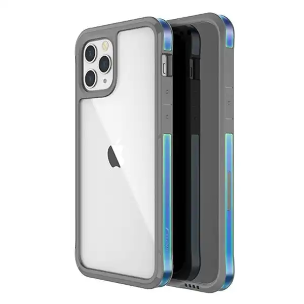 X-Doria Raptic Edge Shockproof Case/Cover For Apple iPhone 12/Pro Iridescent