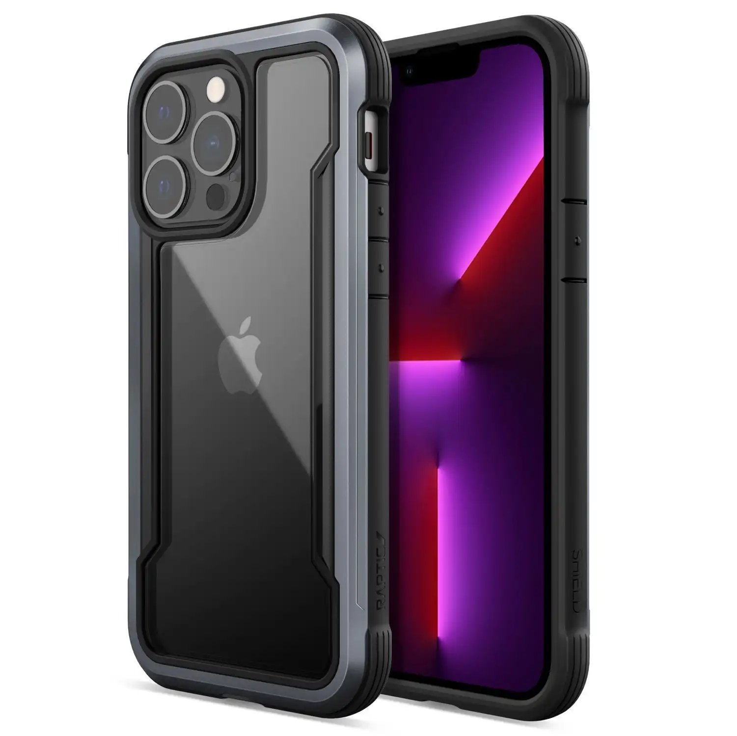 X-Doria Raptic Shield Pro Shockproof Case/Cover For Apple iPhone 13 Pro Black