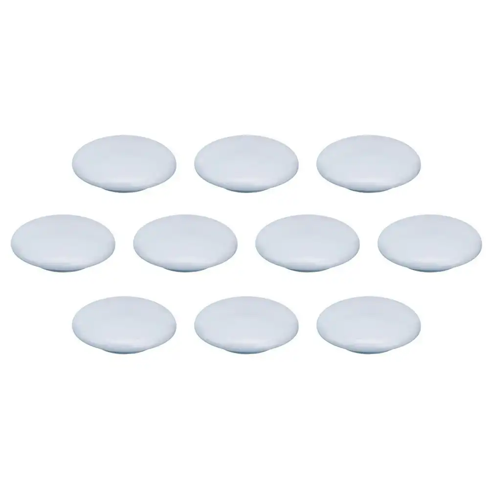 20x Quartet 20mm Magnet Buttons Document/Photo Holder For Magnetic Board White