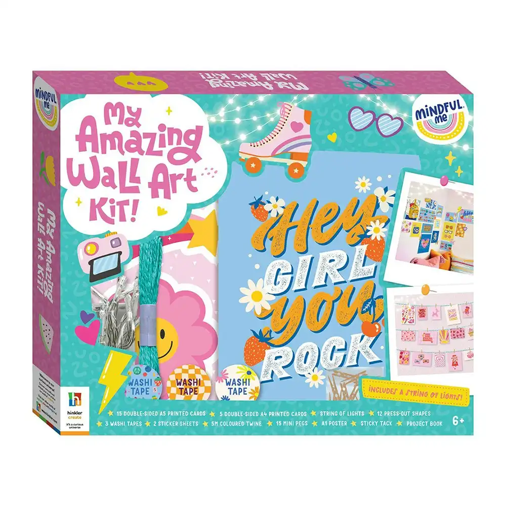 Elevate Mindful Me My Amazing Wall Art Kit Craft Activity Kit Art Project 6y+
