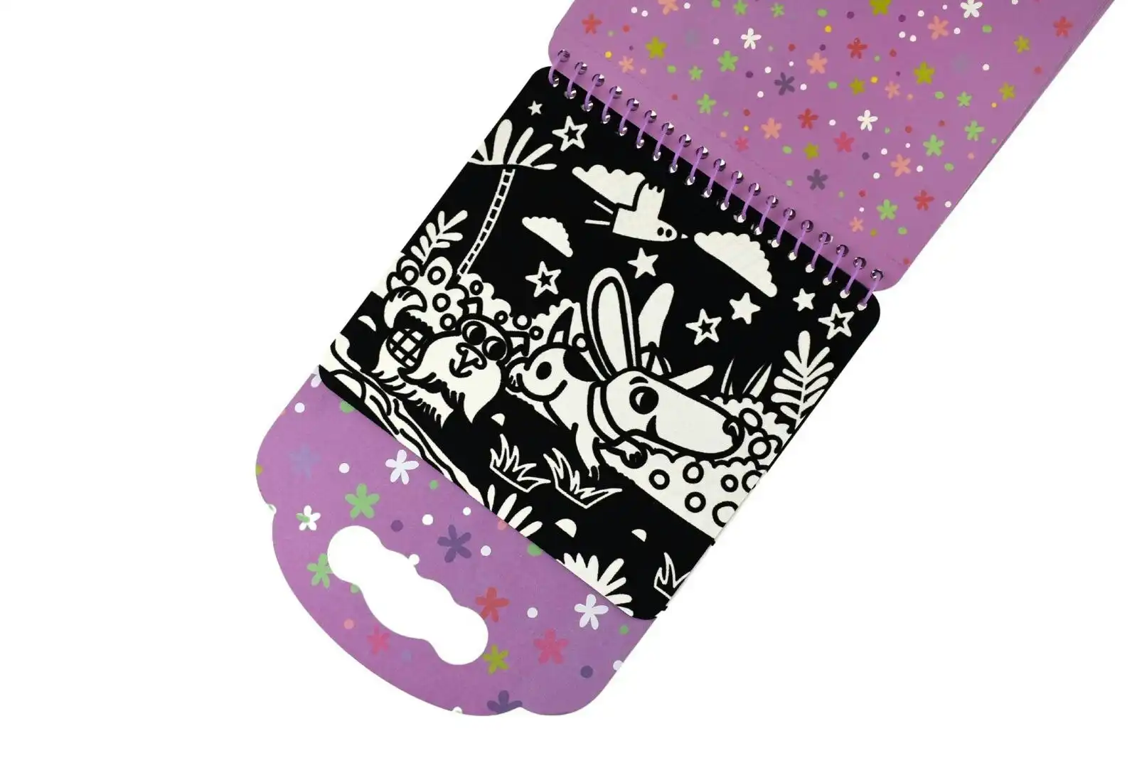 14pc Tookyland Velvet Colouring Kit Animals Art Colouring/Drawing Marker Pen 3+