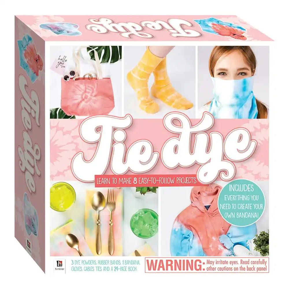 Craft Maker Create Your Own Tie Dye Art And Craft Activity Kit Project 12y+