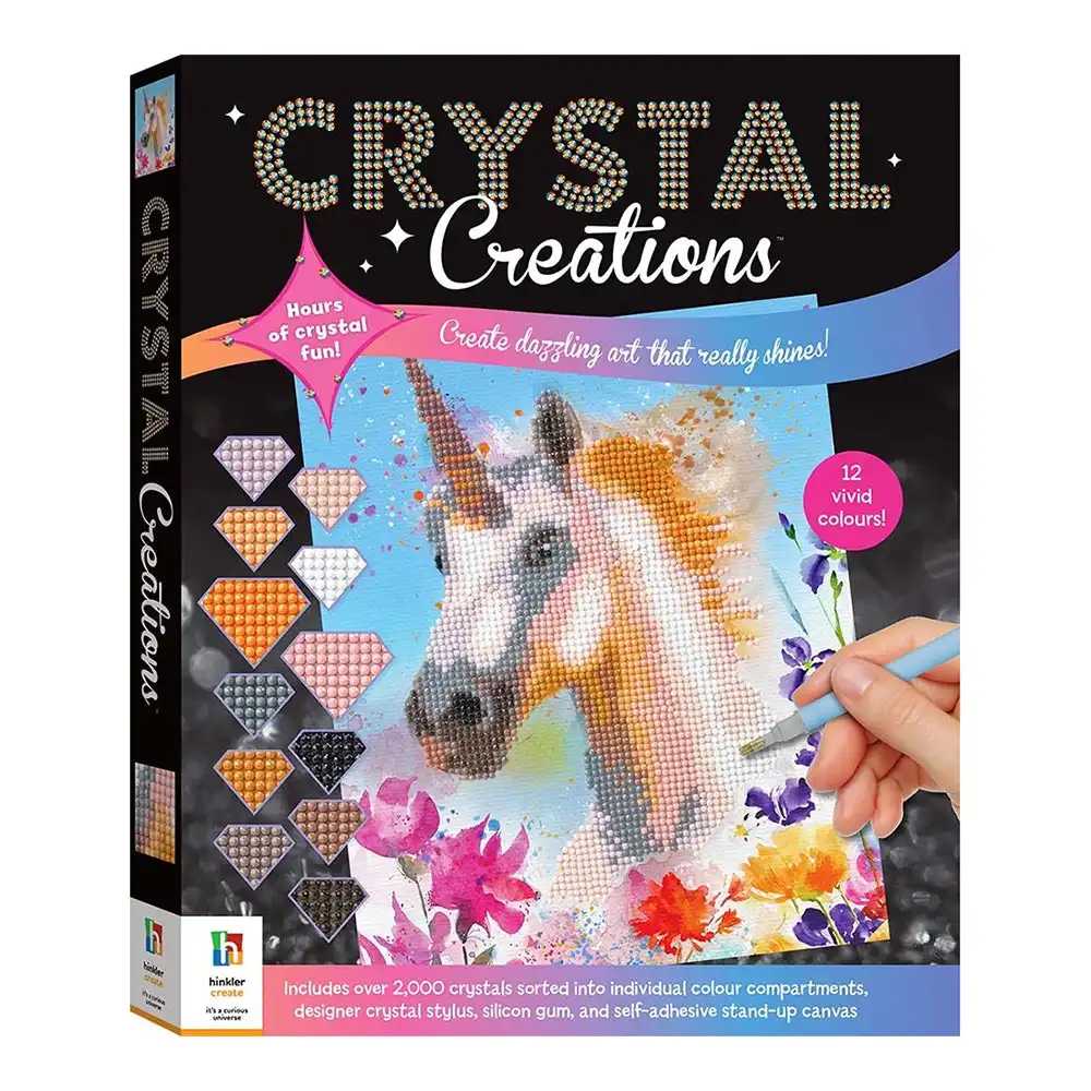Art Maker Crystal Creations Unicorn Kit Craft Activity Kit Gem Entertainment
