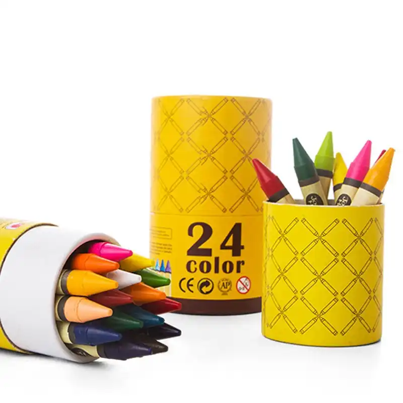 24pc Jarmelo Washable Kids/Children Drawing/Colouring Art/Craft Crayon Sticks 2+