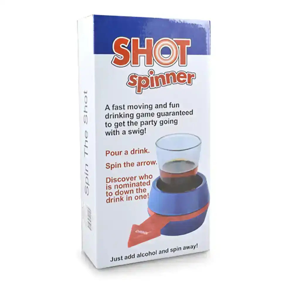 Drinking Shot Spinner Drink Alcohol Fun Party Adult Tabletop Portable Game