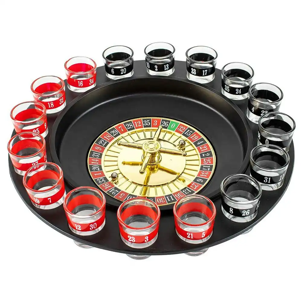 Drinking Game Roulette Drink Alcohol Fun Party Tabletop Board Casino Game 18y+